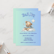 “It’s A Boy” Baby Shower Party Decor – Teddy Bear