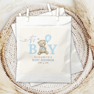 It’s a Boy, Bear Baby Shower boy Favor Bag