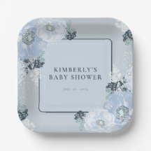 It’s A Boy Blue Floral Baby Shower