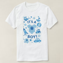 It’s a Boy – Modern Celebration Unisex T‑Shirt
