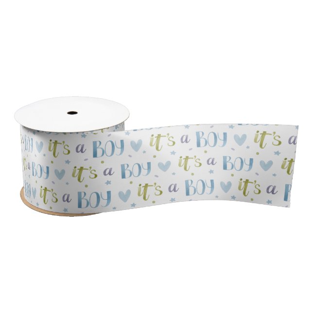 It’s a Boy New Baby Ribbon (Spool)