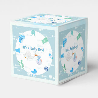 It’s a Boy – Personalized Baby Shower Favor Boxes