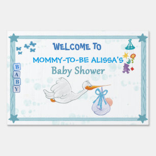 It’s a Boy – Personalized Baby Shower Yard Sign