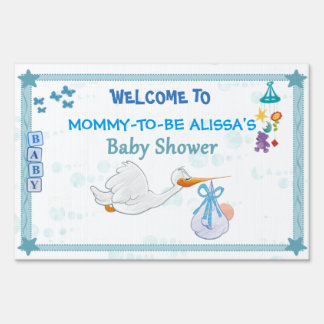 It’s a Boy – Personalized Baby Shower Yard Sign