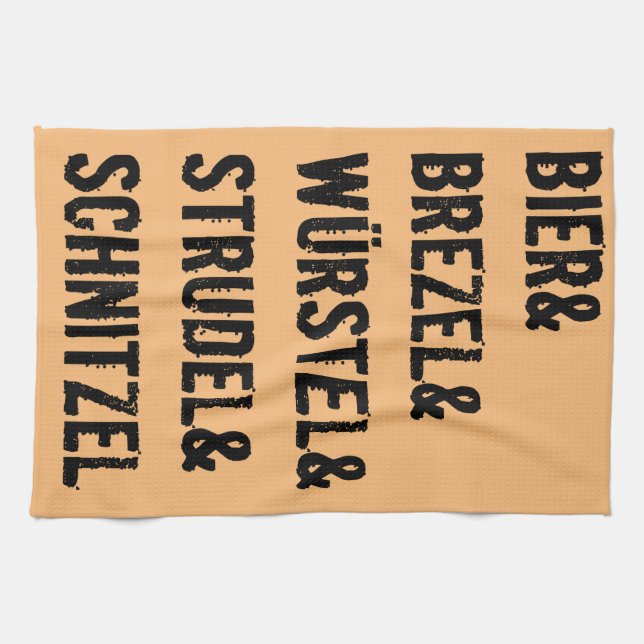 It`s a German thing!   Kitchen Towel (Horizontal)