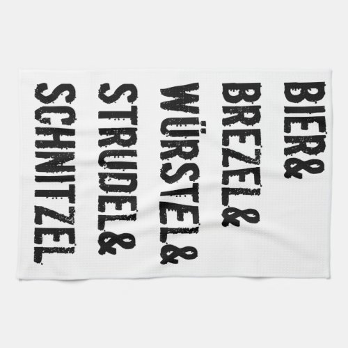 Its a German thing    Kitchen Towel