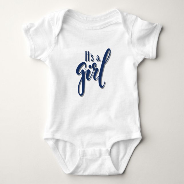It’s a girl baby  bodysuit (Front)