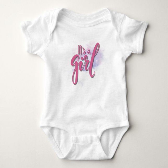 It’s a girl baby  bodysuit (Front)
