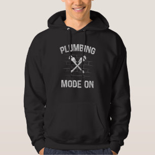 It s A Trap Plumber Profession Plunger Plumbing Pi Hoodie