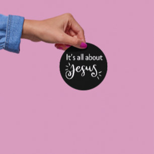 It’s All About Jesus – Christmas Sticker #06
