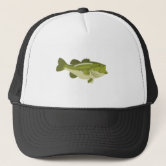 Funny Kiss My Bass Fish Fishing Angler Humor Trucker Hat