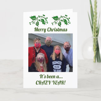 It’s Been a CRAZY YEAR from the Gang with Photo Card
