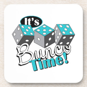 It s Bunco Time! Beverage Coaster