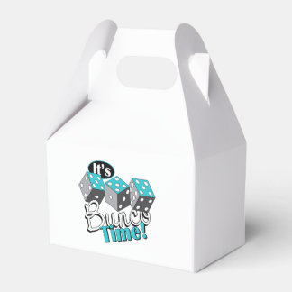 It s Bunco Time! Favor Boxes