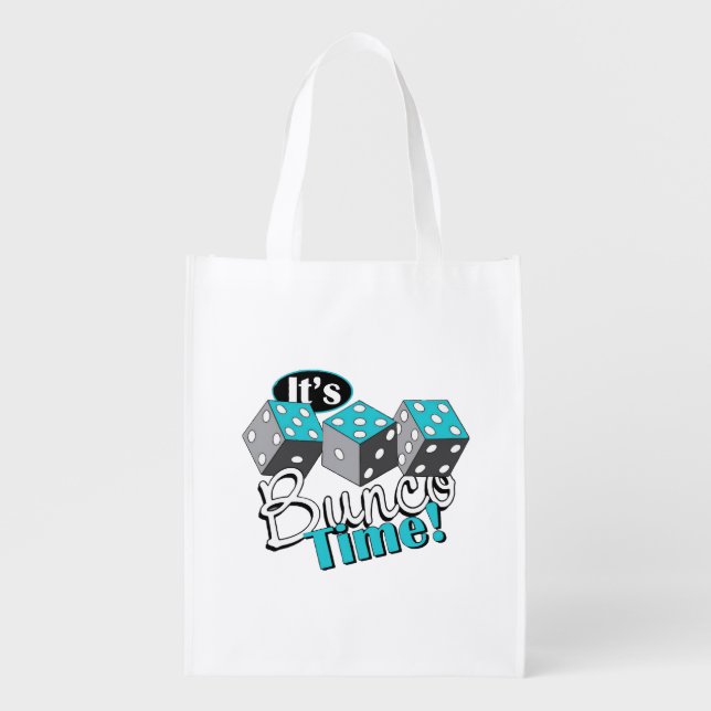 It s Bunco Time! Grocery Bag (Front)