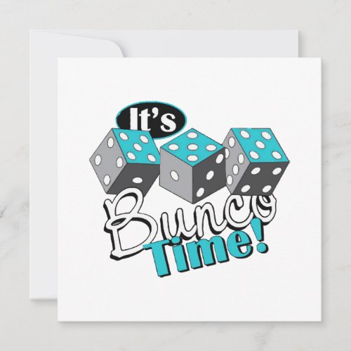 It s Bunco Time Invitation