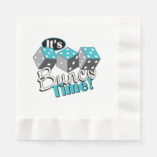 It s Bunco Time! Napkins (Front)