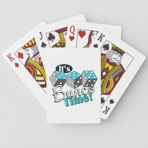 It s Bunco Time Poker Cards