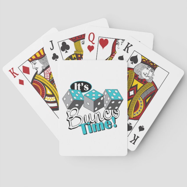 It s Bunco Time! Poker Cards (Back)