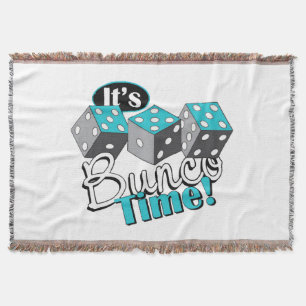 It s Bunco Time! Throw Blanket
