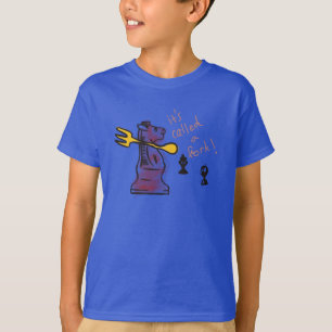 It’s Called a Fork! Chess shirt. T-Shirt