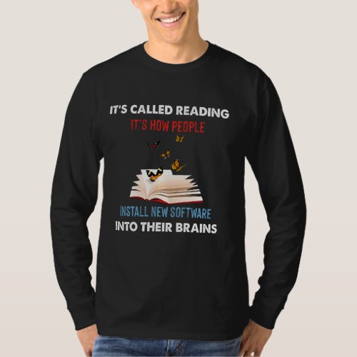 It S Called Reading  Book Lover   Reading T_Shirt