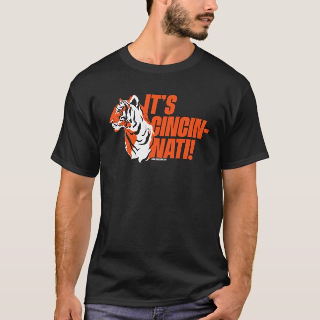 IT’S CINCINNATI! Who DEY T-Shirt (Front)
