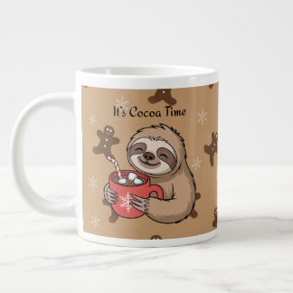 It’s Cocoa Time | Cozy Winter Quote Giant Coffee Mug