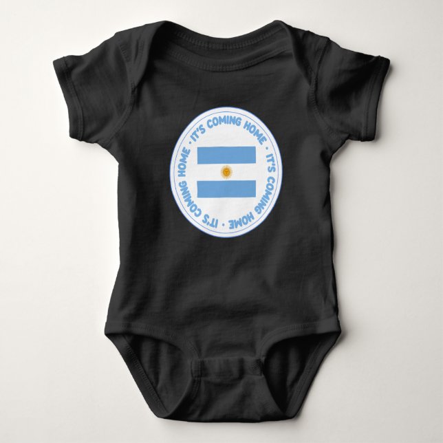 It’s Coming Home Argentina - Baby Bodysuit (Front)