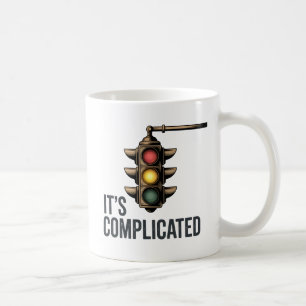 It’s Complicated   Mixed Signals & Dating Humor   Coffee Mug