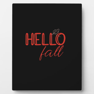 It’s Fall Y’all Autumn Leaves Cute Pumpkin Funny Plaque