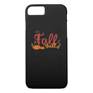It’s Fall Y’all Autumn Pumpkins And Mushrooms Desi iPhone 8/7 Case