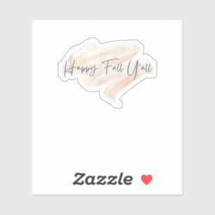 It’s Fall Y’all Beagle Cute Dog Lover Fall Thanksg Sticker