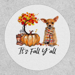 It’s Fall Y’all Chihuahua Dog Halloween Patch