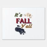 It’s Fall Y’all Classic Vintage Sign