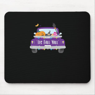 It’s Fall Y’all Cool Unique Look Mouse Pad
