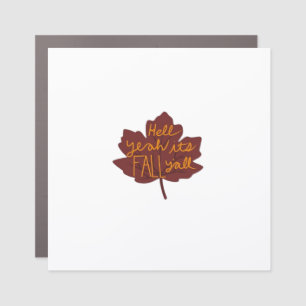 It’s Fall Y’all Creative Casual Car Magnet