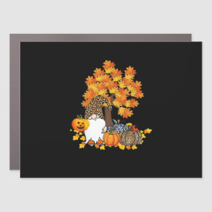 It’s Fall Y’all Cute Gnomes Pumpkin Autumn Car Magnet