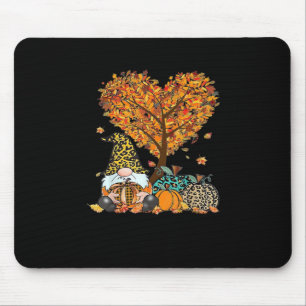 It’s Fall Y’all Cute Gnomes Pumpkin Autumn Tree Fa Mouse Pad