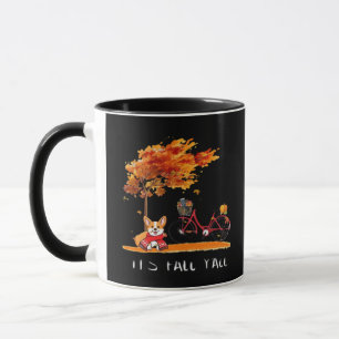 It’s Fall Y’all Dachshund Autumn Costume Mug