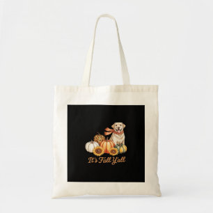It’s Fall Y’all Dog Leopard Pumpkin Fall Creative  Tote Bag