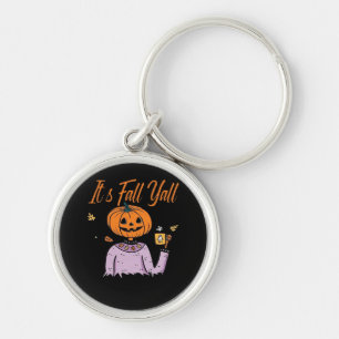 It’s Fall Y’all Funny Minimal Style Keychain