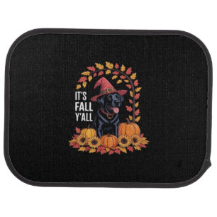It’s Fall Y’all Halloween Autumn Funny Quote Car Floor Mat
