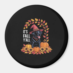 It’s Fall Y’all Halloween Autumn Funny Quote Magnet