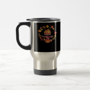 It’s Fall Y’all Harvest Road Retro Look Travel Mug