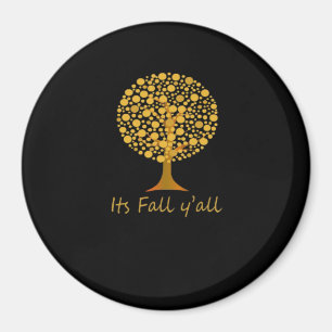 It’s Fall Y’all Minimal Clean Magnet