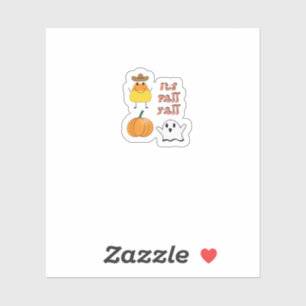 It’s Fall Y’all Minimal Clean Sticker