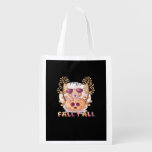 It’s Fall Y’all Pumpkin Autumn Halloween Cat Fall  Grocery Bag