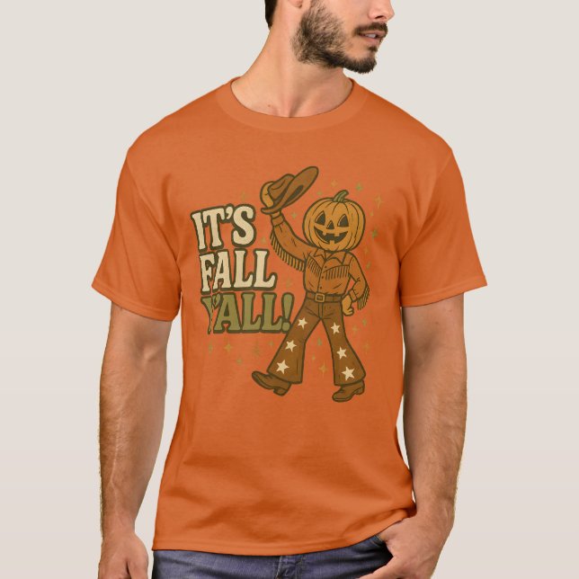 It’s Fall Y’all Pumpkin T-Shirt (Front)