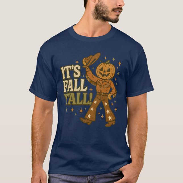 It’s Fall Y’all Pumpkin T-Shirt (Front)